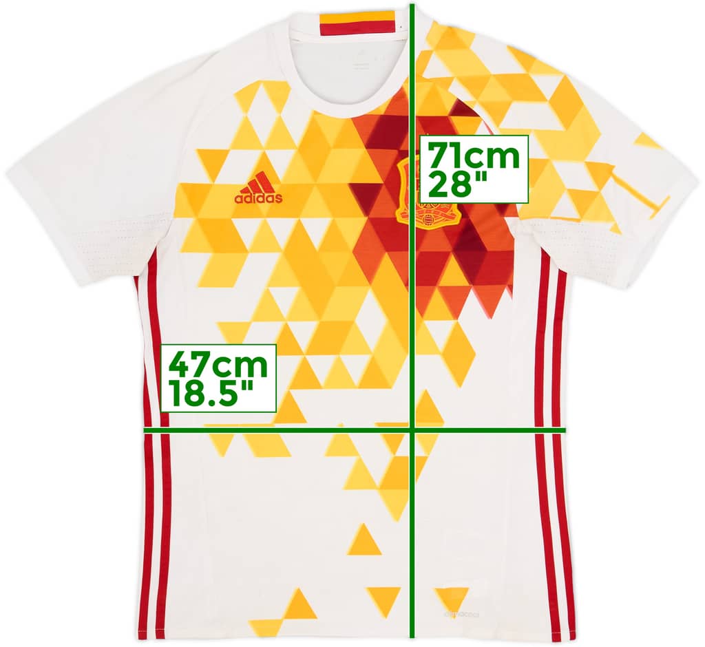 2016-17 Spain Away Shirt - 6/10 - (M)