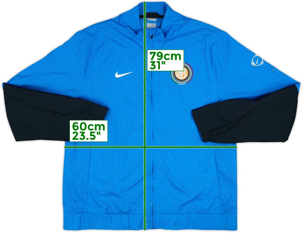 2009-10 Inter Milan Nike Track Jacket - 6/10 - (XL)