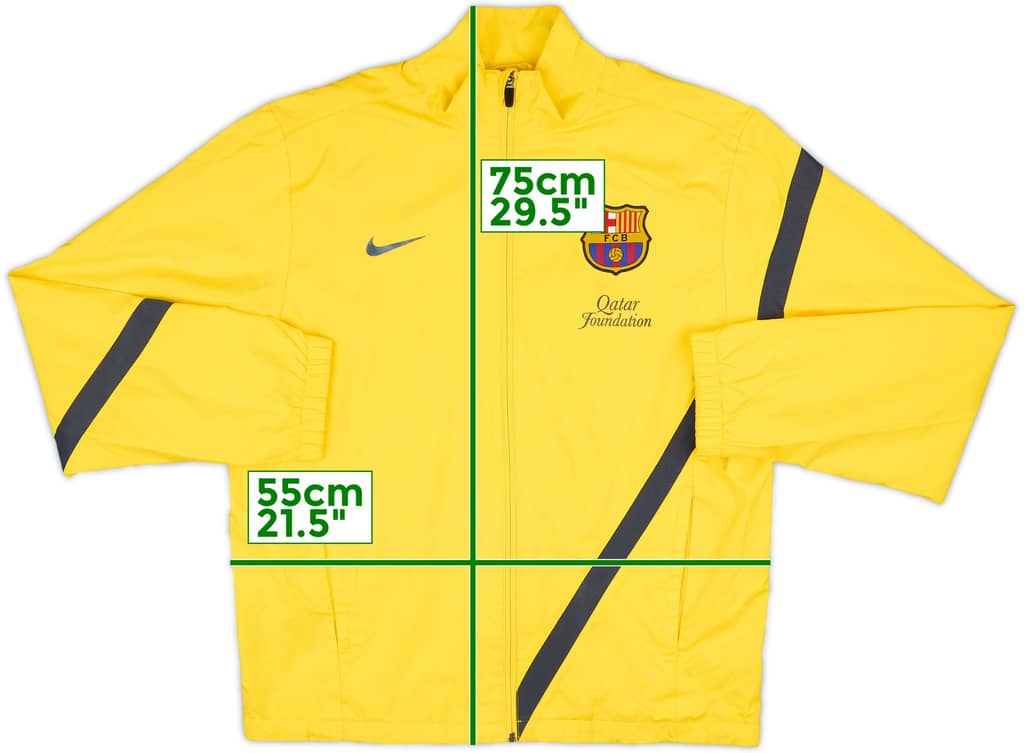 2011-12 Barcelona Nike Track Jacket - 8/10 - (M)