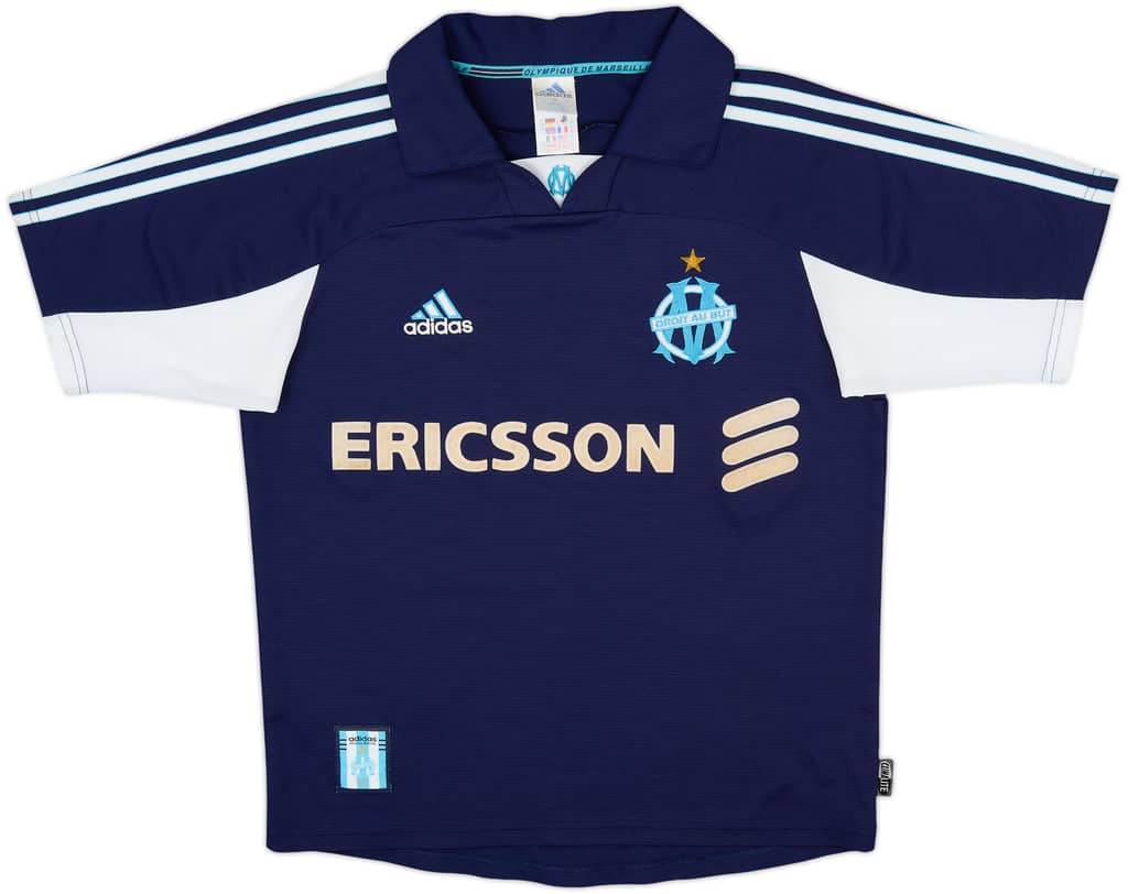 1999-00 Olympique Marseille Away Shirt - 7/10 - (Y)