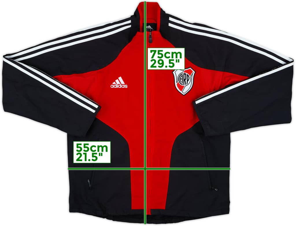 2004-05 River Plate adidas Track Jacket - 7/10 - (S)