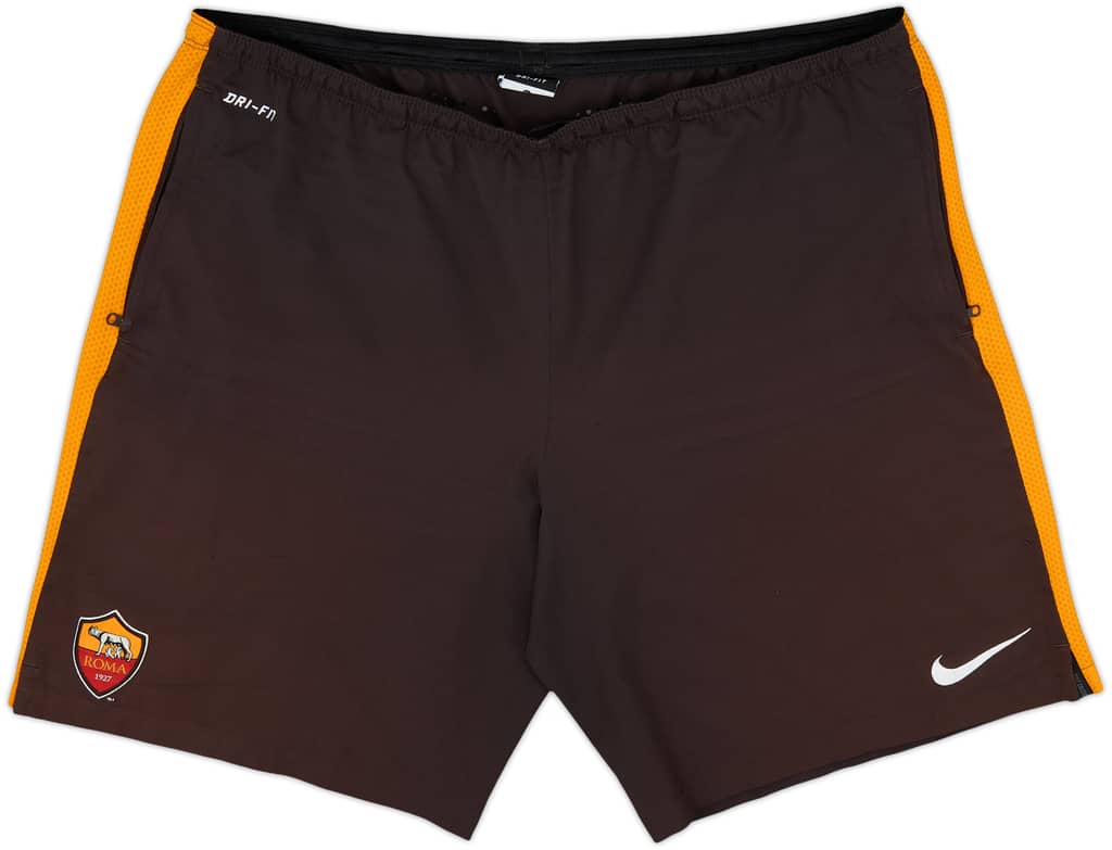 2014-15 Roma Nike Training Shorts - 8/10 - (XL)