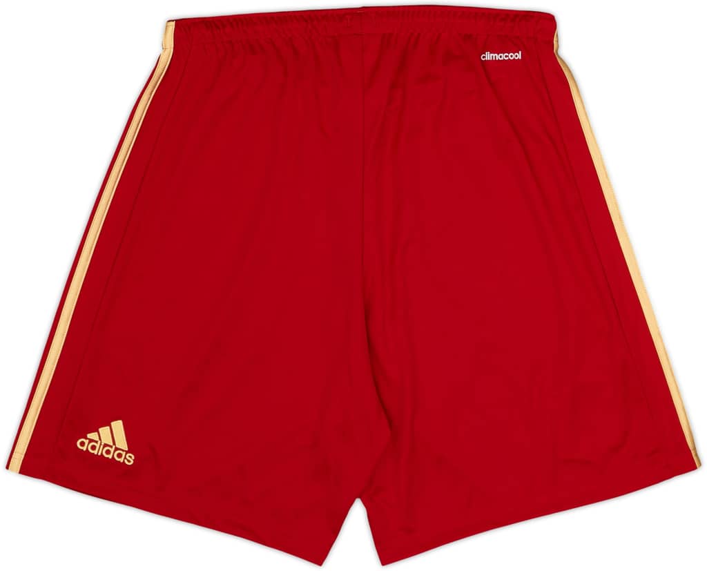 2013-15 Spain Home Shorts - 10/10 - (M)
