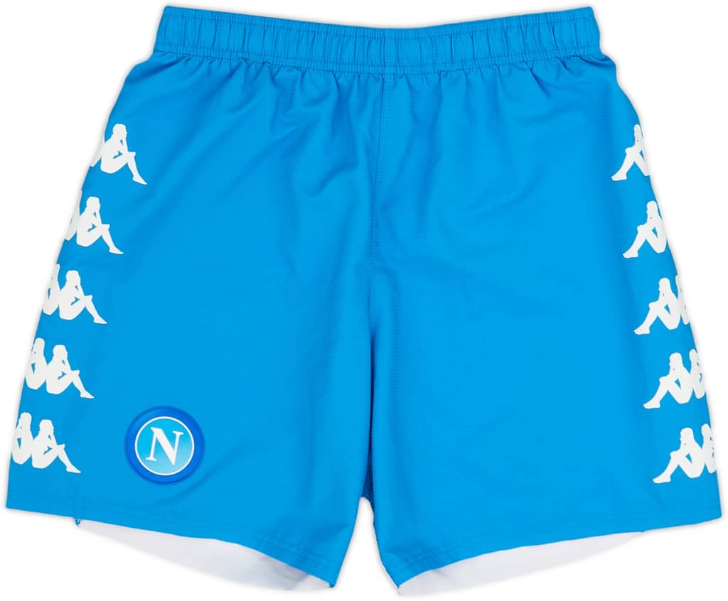 2018-19 Napoli Alternate Home Shorts - 10/10 - (S)