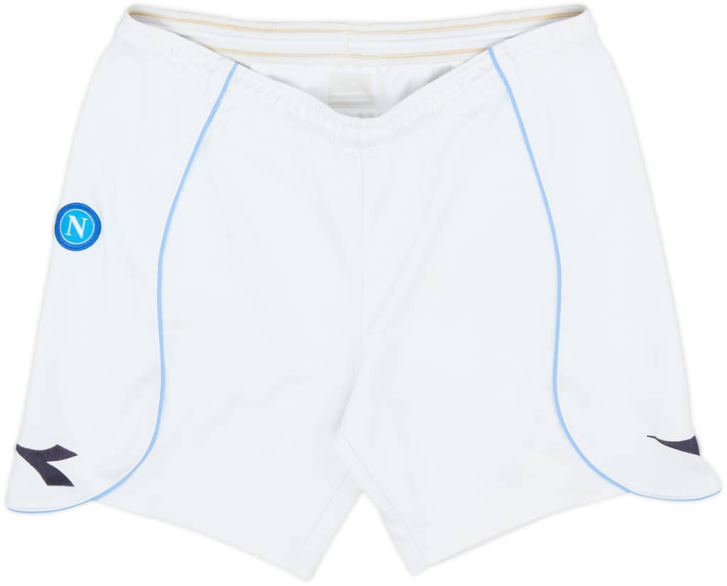 2008-09 Napoli Home Shorts - 6/10 - (M)