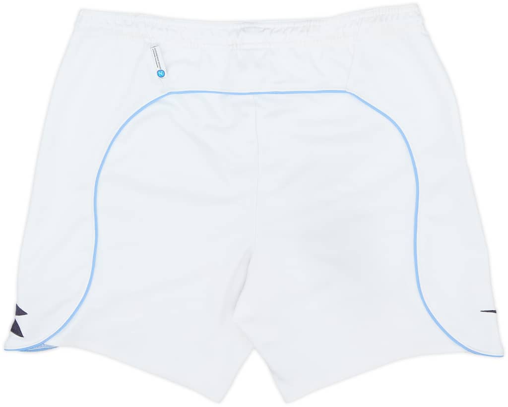 2008-09 Napoli Home Shorts - 6/10 - (M)