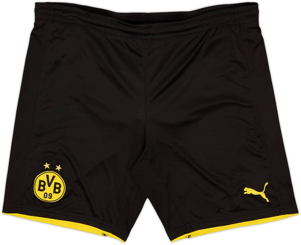 2017-18 Borussia Dortmund European Home Shorts - 5/10 - (M)