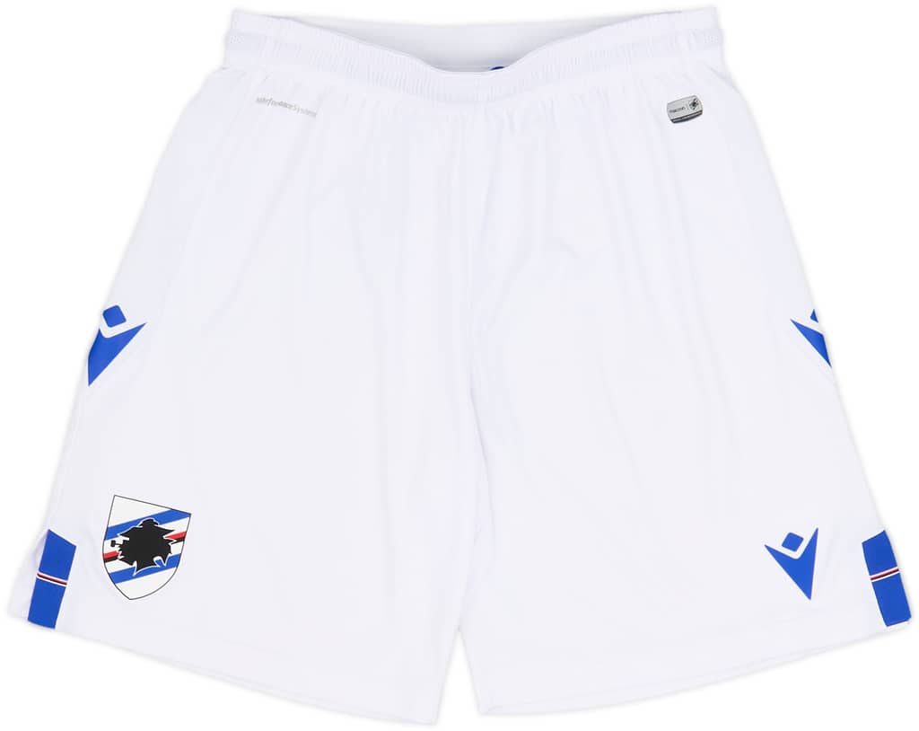 2020-21 Sampdoria Home Shorts - 6/10 - (S)