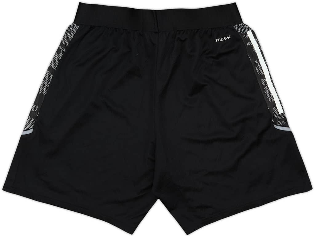 2020-21 Manchester United Staff Issue adidas Training Shorts TB - 10/10 - (M)