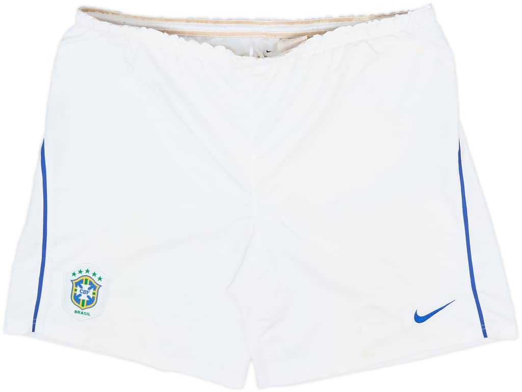 2006-08 Brazil Away Shorts - 7/10 - (L)