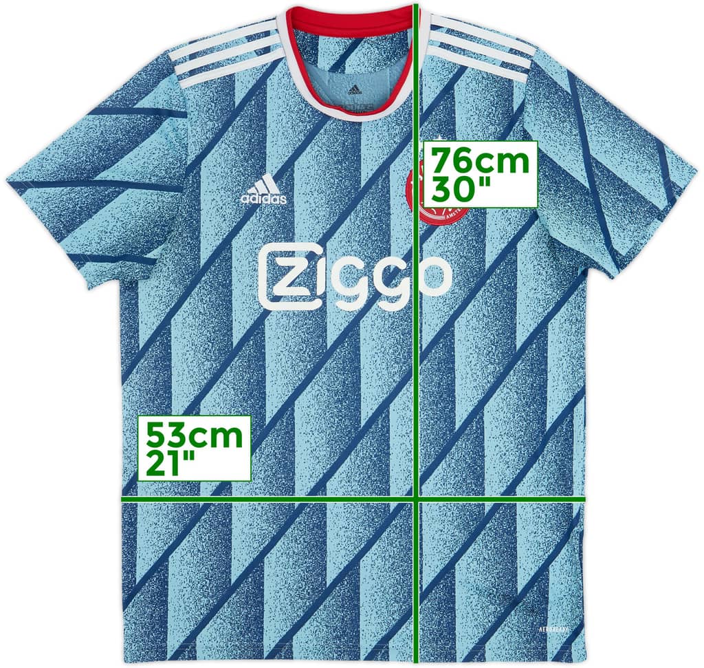 2020-21 Ajax Camiseta Visitante - 7/10 - (L)