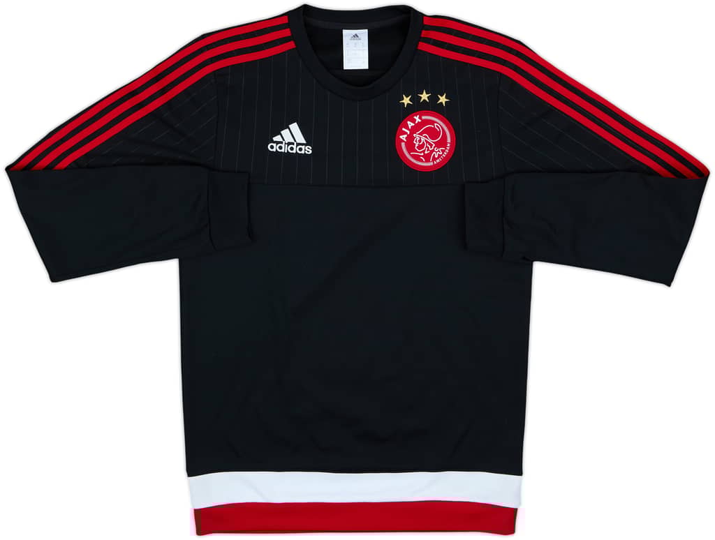 2015-16 Ajax adidas Sweat Top - 8/10 - (XS)