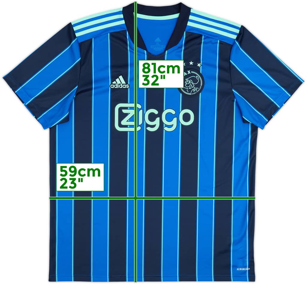 2021-22 Ajax Away Shirt - 10/10 - (XL)