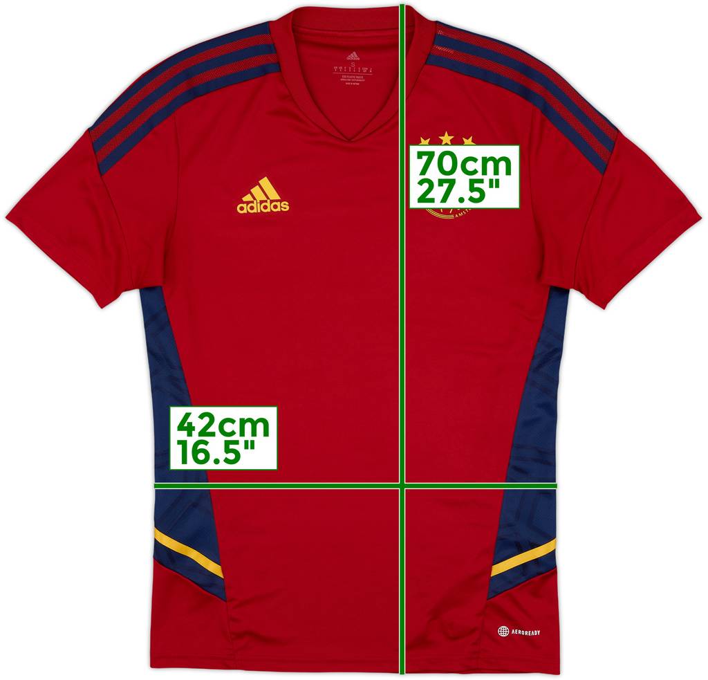 2022-23 Ajax adidas Training Shirt - 8/10 - (S)