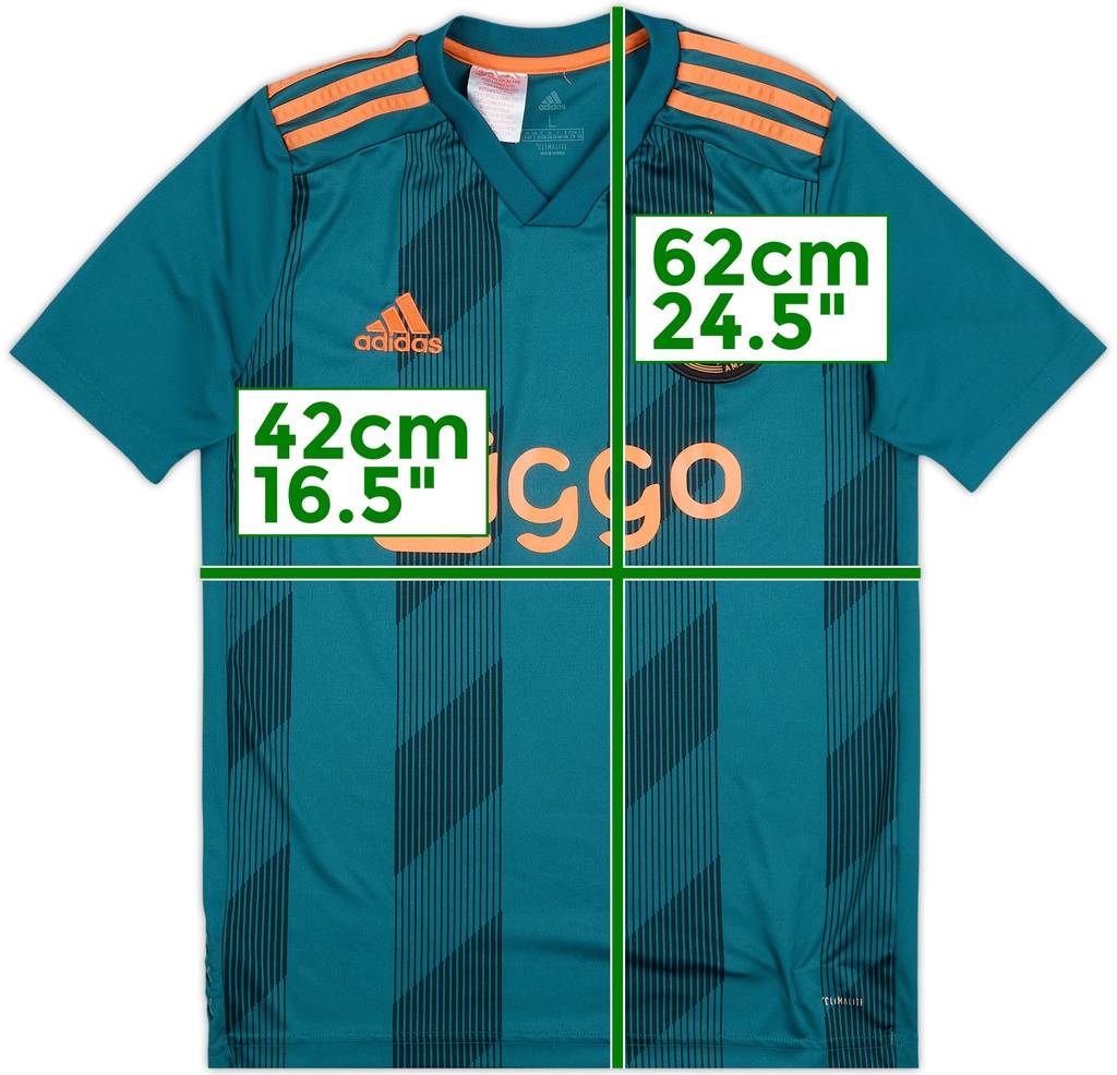 Camiseta de visitante del Ajax 2019-20 - 8/10 - (Niños L)