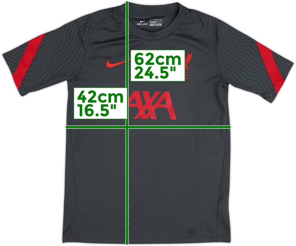 2020-21 Liverpool Nike Training Shirt - 8/10 - (L.Boys)
