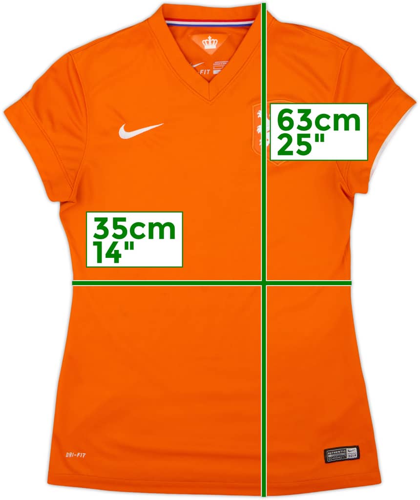 2014-15 Netherlands Home Shirt - 8/10 - (Women's S)