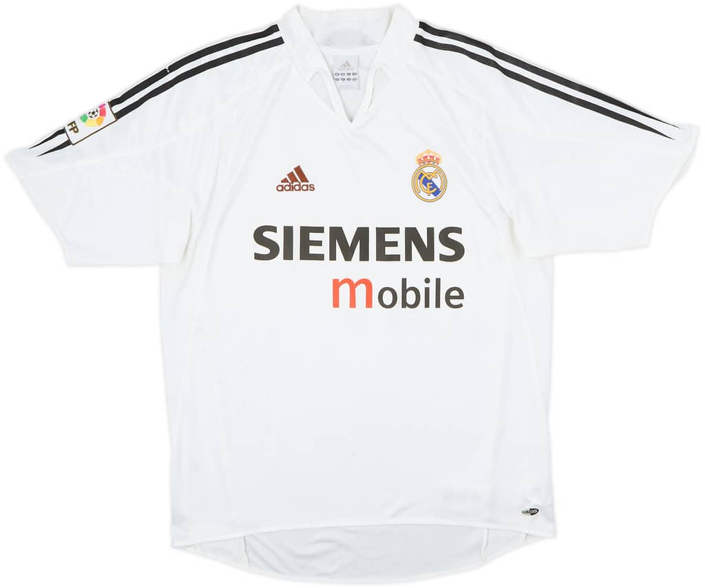 2004-05 Real Madrid Home Shirt - 5/10 - (M)