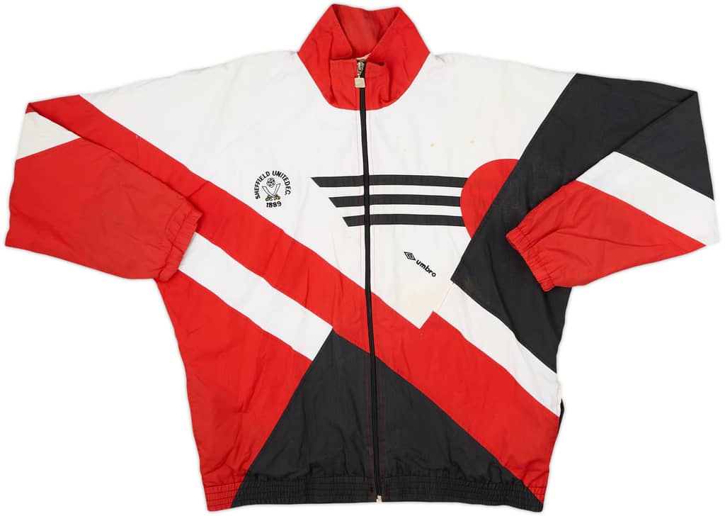 1990-92 Sheffield United Umbro Track Jacket - 6/10 - (XS)