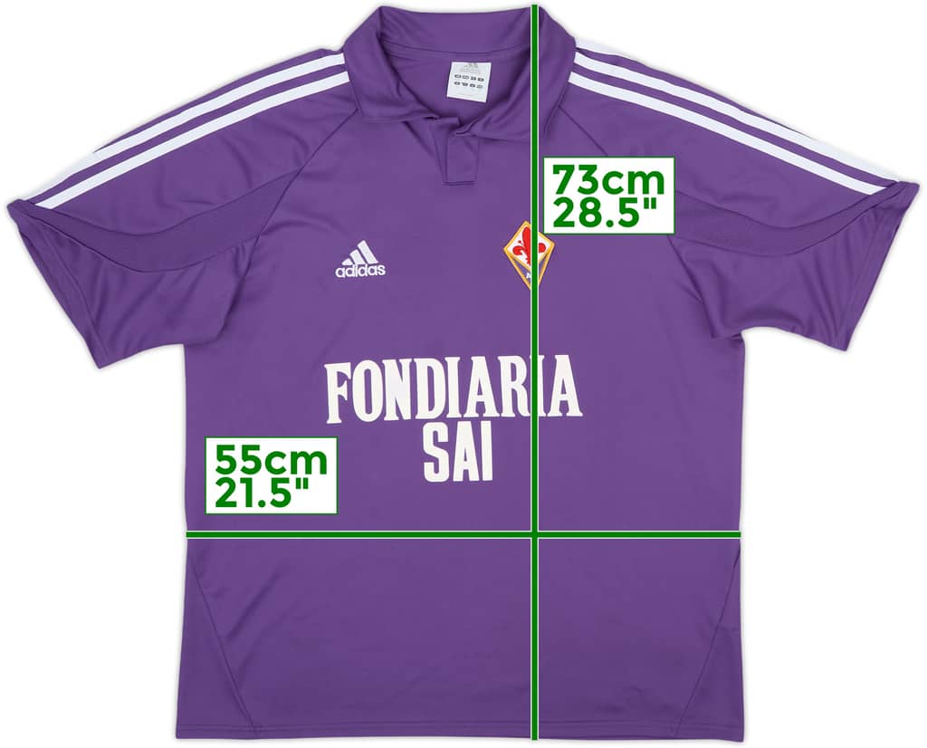 2003-04 Fiorentina Home Shirt - 8/10 - (S)