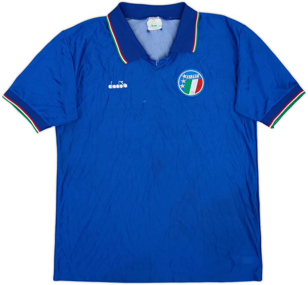 1986-91 Italia Camiseta de local - 4/10 - (M)