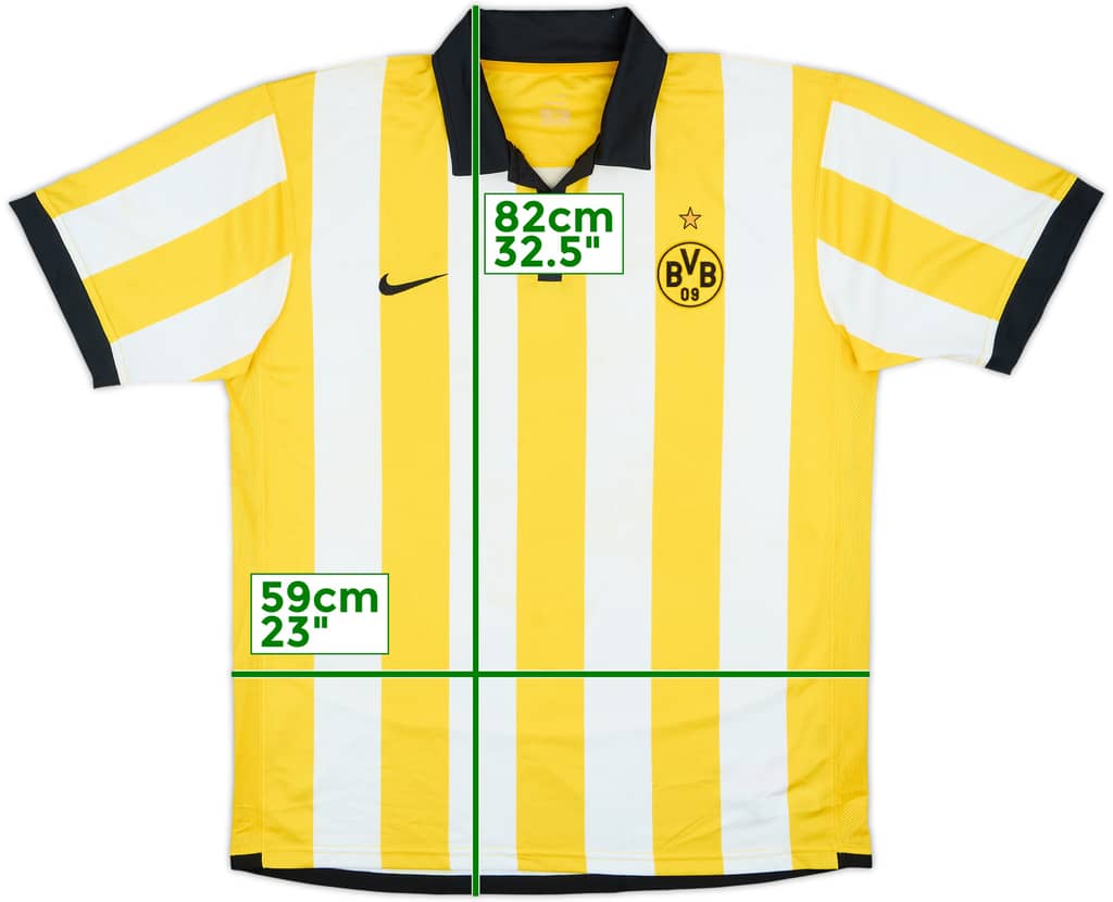 2006-07 Borussia Dortmund Home Shirt - 6/10 - (XL)