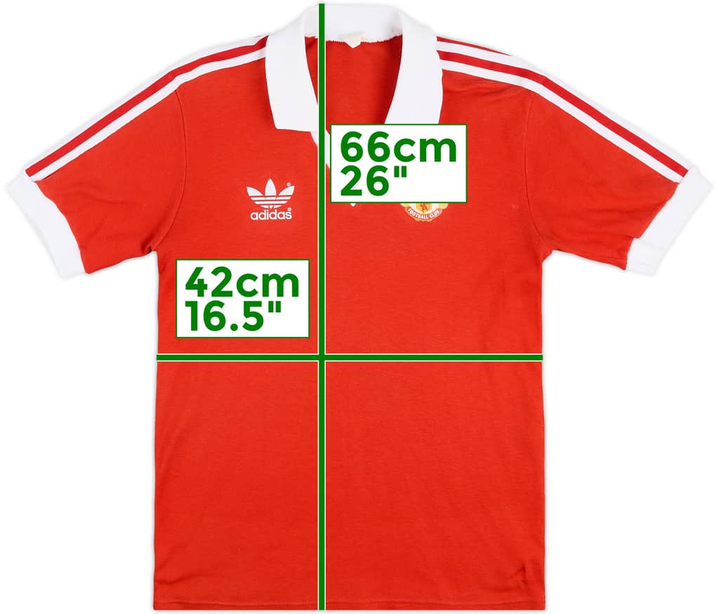 Camiseta de local del Manchester United 1980-82 - 9/10 - (Y)