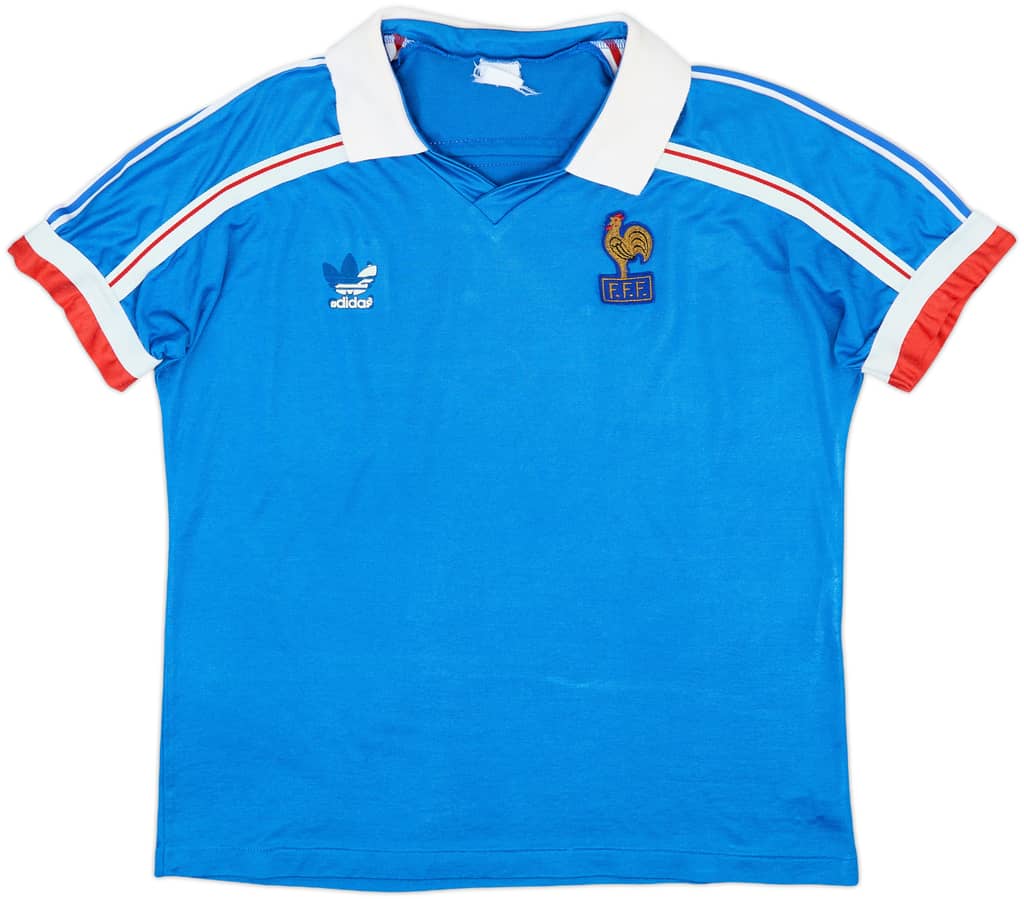1985-90 France Home Shirt - 5/10 - (L)