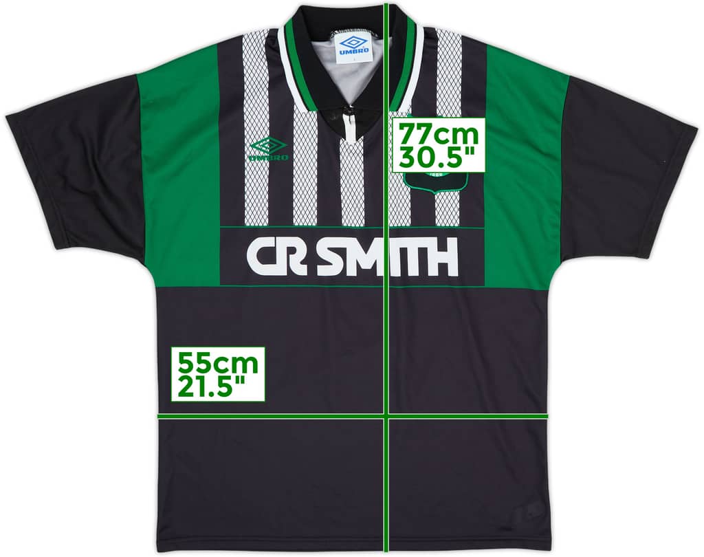 1994-96 Celtic Away Shirt - 8/10 - (L)