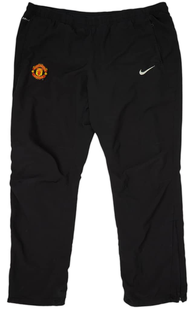2013-14 Manchester United Nike Track Pants/Bottoms - 3/10 - (XXL)