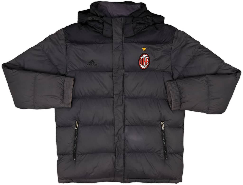 2009-10 AC Milan adidas Padded Bench Coat - 7/10 - (XL)