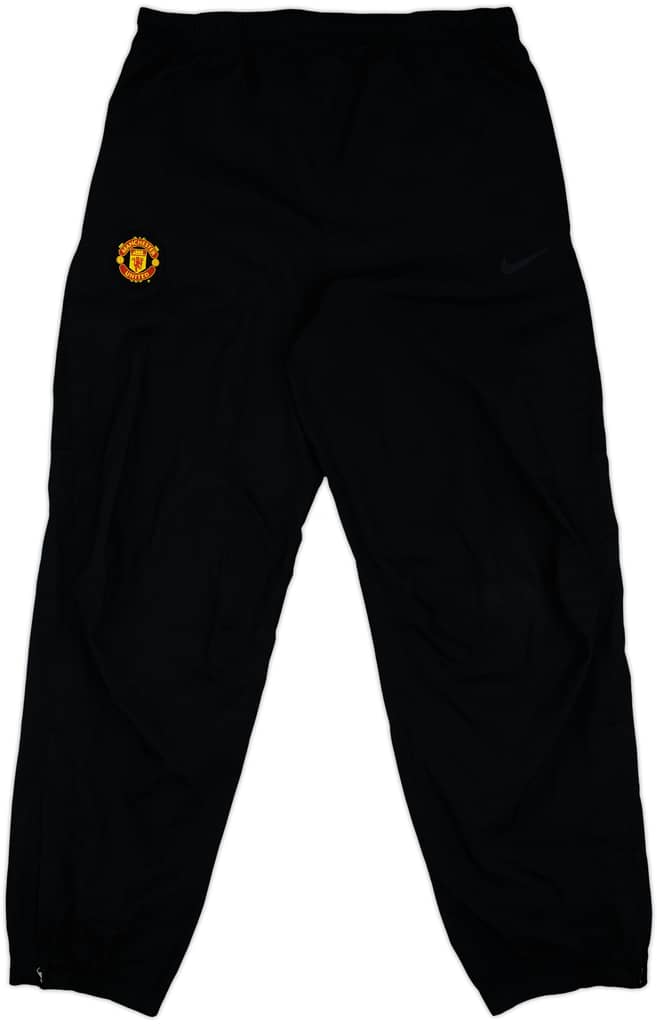 2007-08 Manchester United Nike Track Pants/Bottoms - 4/10 - (L)