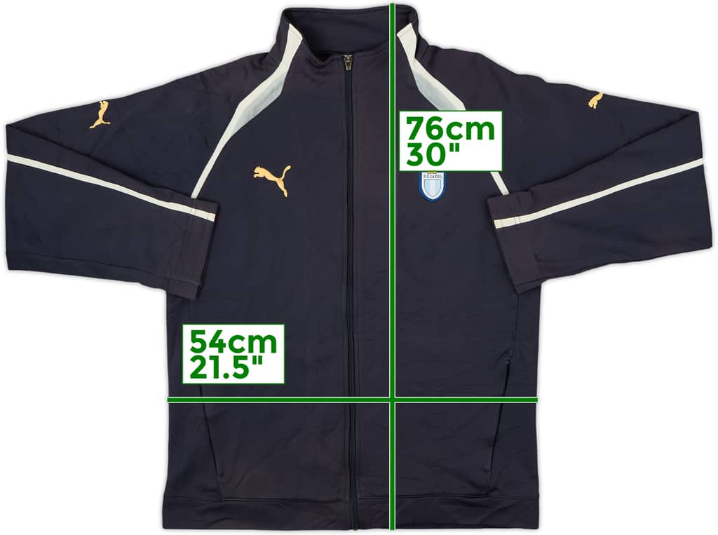 2007-08 Lazio Puma Track Jacket - 6/10 - (M)
