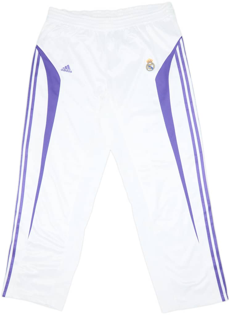 2007-08 Real Madrid Basketball adidas Track Pants/Bottoms - 8/10 - (XL)