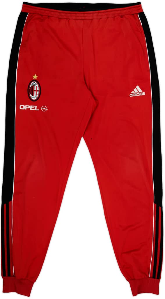 2001-02 AC Milan adidas Track Pants/Bottoms - 5/10 - (L)