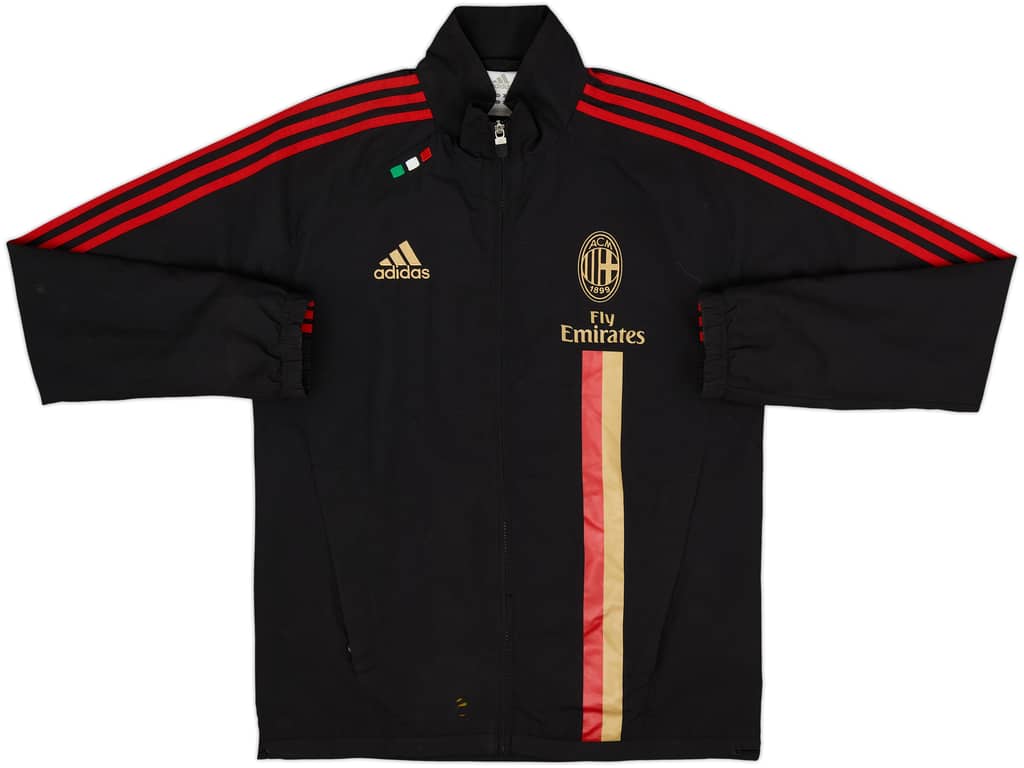 2011-12 AC Milan adidas Track Jacket - 7/10 - (M)