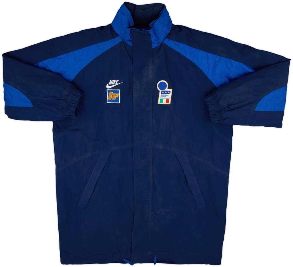 1996-97 Italy Nike Padded Bench Coat - 5/10 - (M)