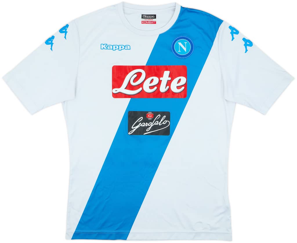 2016-17 Napoli Away Shirt - 7/10 - (XXL)
