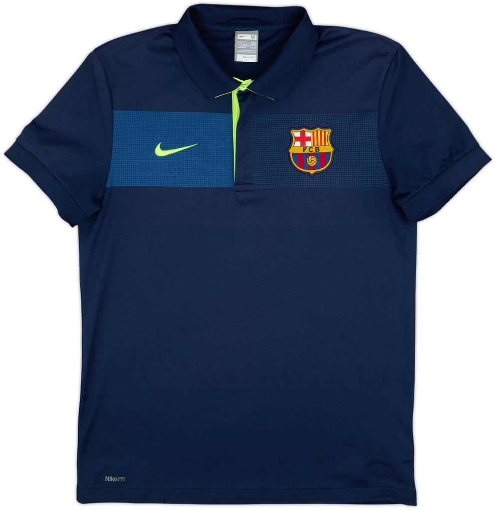 2009-10 Barcelona Nike Polo Shirt - 6/10 - (M)