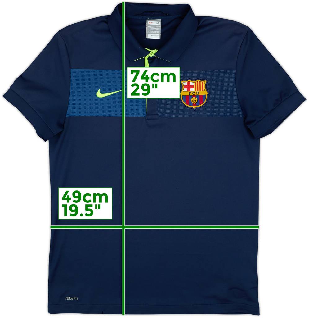 2009-10 Barcelona Nike Polo Shirt - 6/10 - (M)