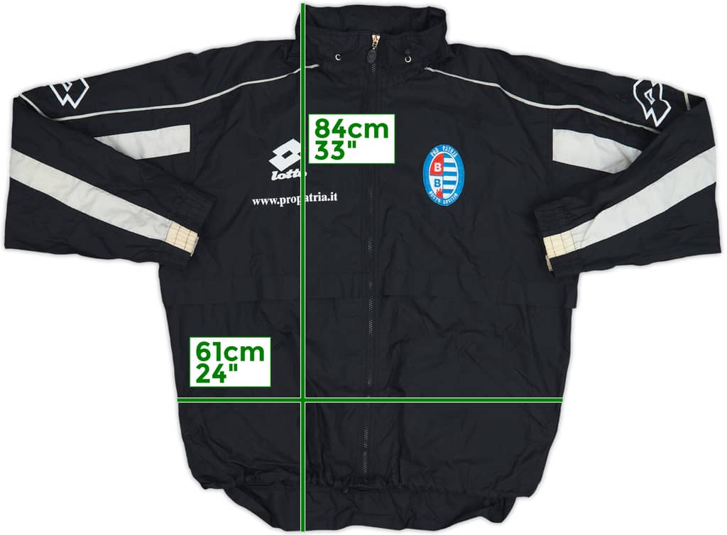 2002-03 Aurora Pro Patria Lotto Hooded Rain Jacket - 8/10 - (XL)