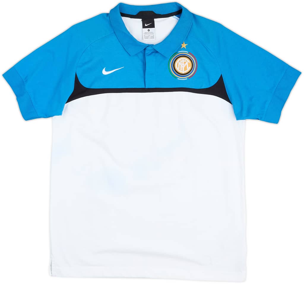 2010-11 Inter Milan Nike Polo Shirt - 8/10 - (M)