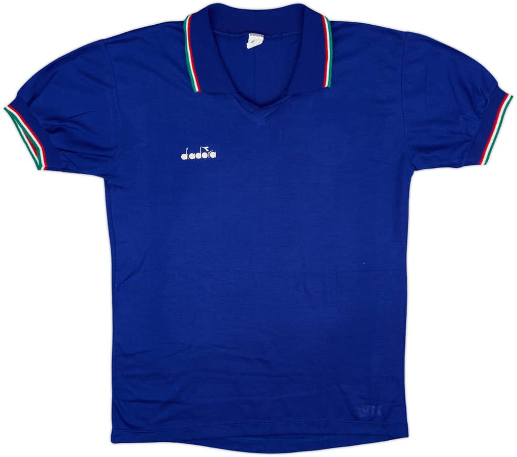 Camiseta de local de Italia 1986-91 - 3/10 - (XL)