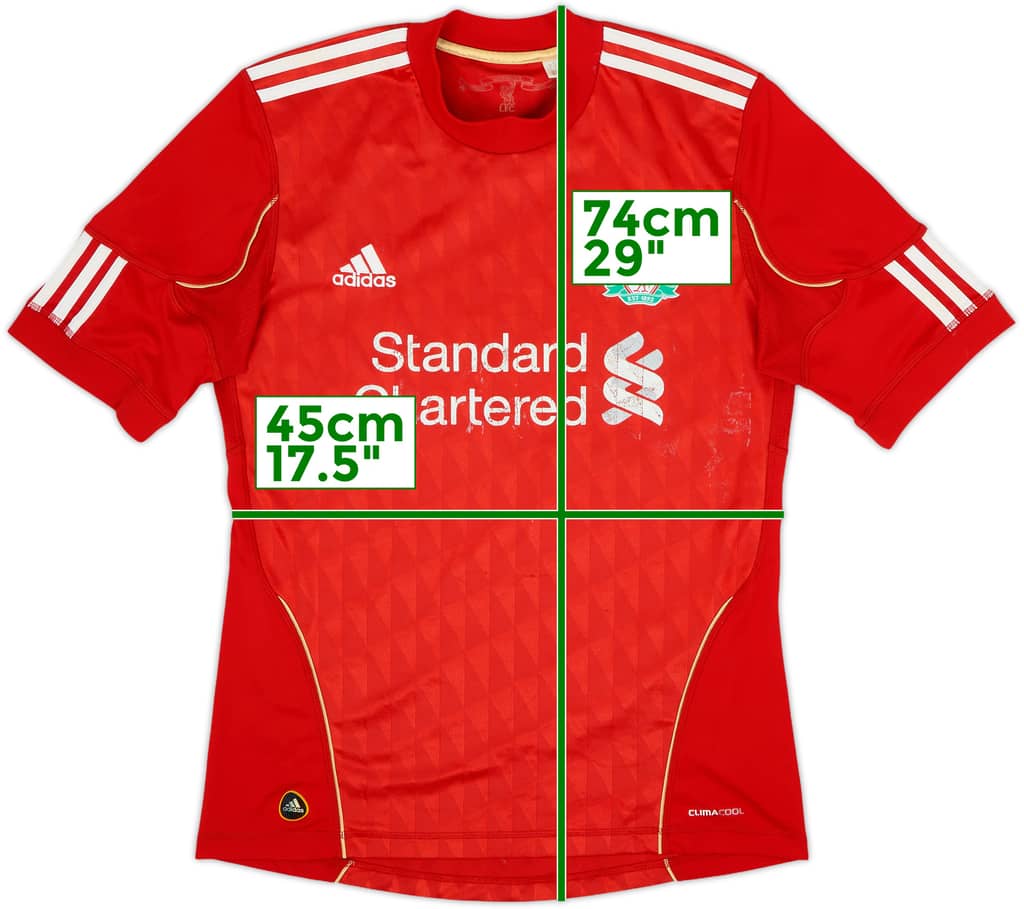 2010-12 Liverpool Home Shirt - 5/10 - (S)