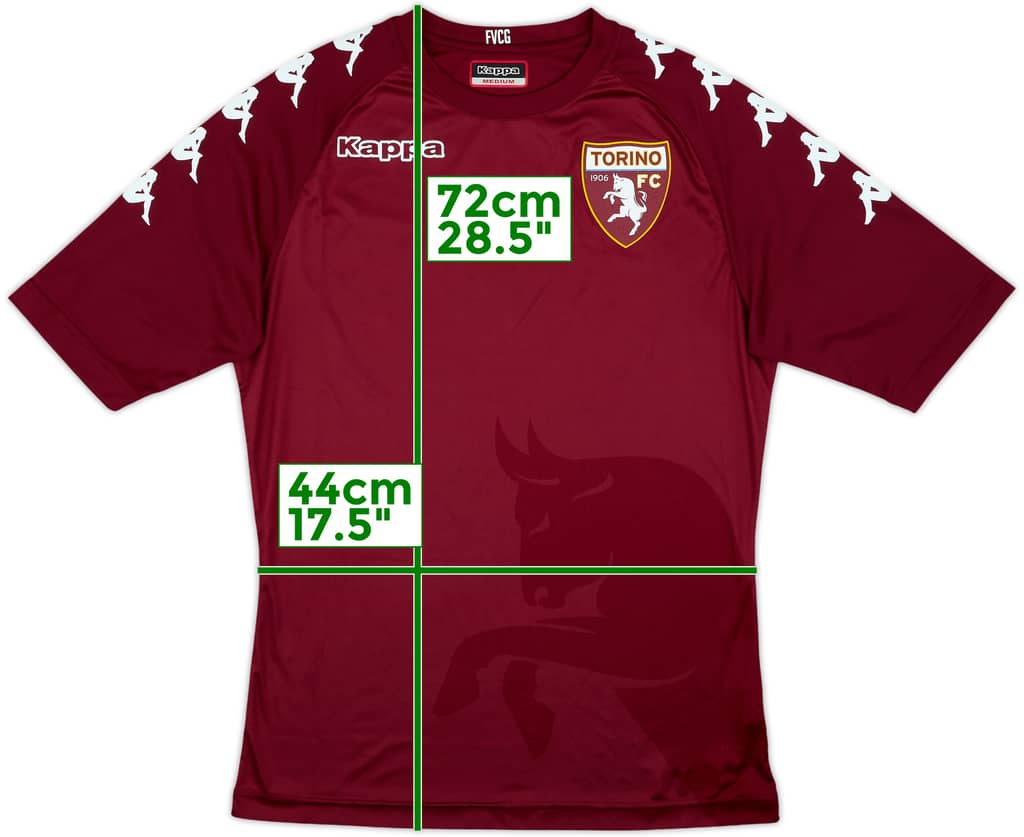 2017-18 Torino Home Shirt - 9/10 - (M)