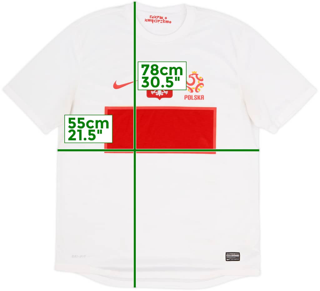 2012-13 Poland Home Shirt - 7/10 - (L)