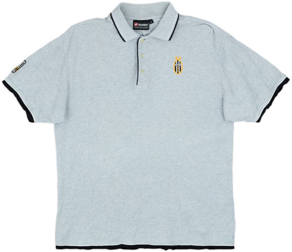2001-02 Juventus Lotto Polo Shirt - 9/10 - (L)