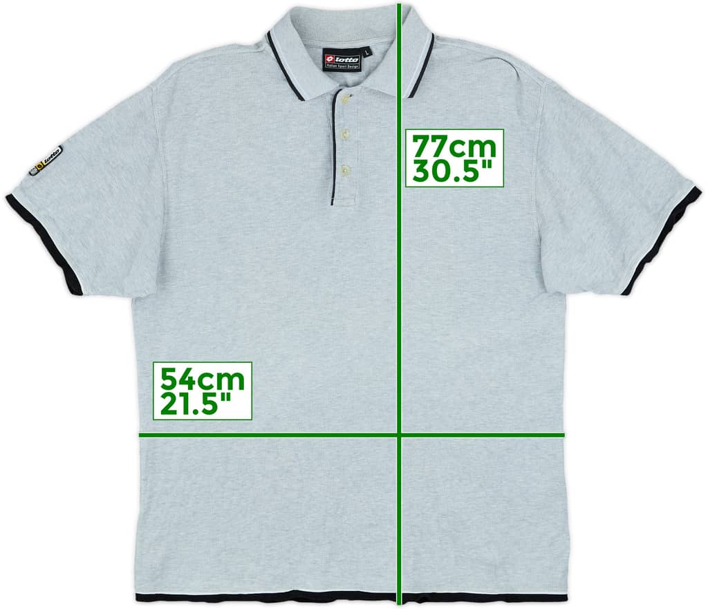 2001-02 Juventus Lotto Polo Shirt - 9/10 - (L)