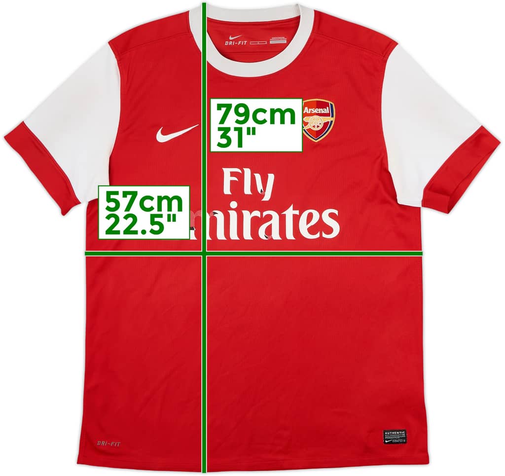 2012-14 Arsenal Home Shirt - 4/10 - (L)