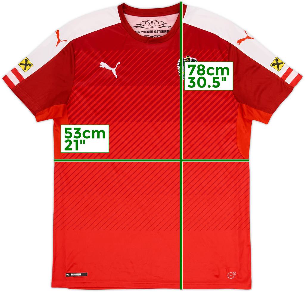 2016-17 Austria Home Shirt - 9/10 - (L)